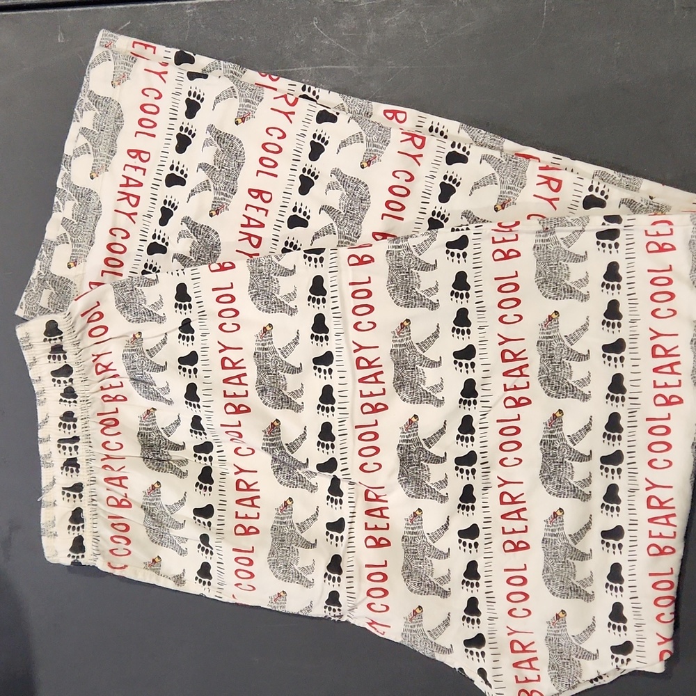 Lazy One Bear Unisex Pajama Pants L